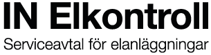 IN ELKONTROLL Logotyp